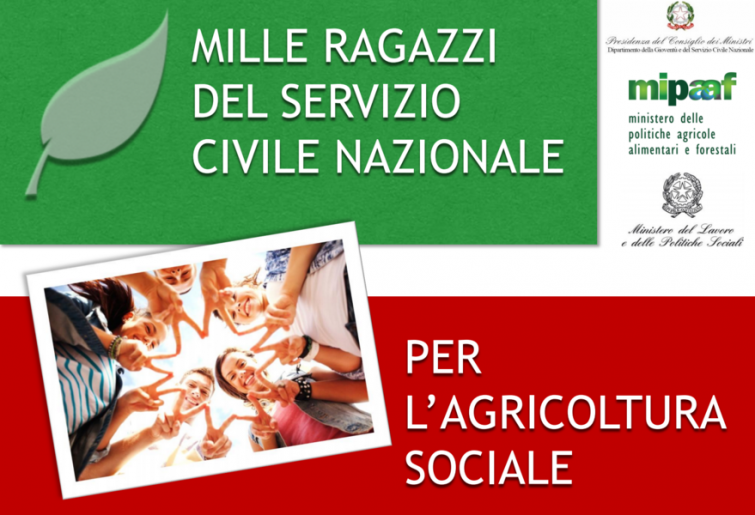 servizio civile per l'agricoltura